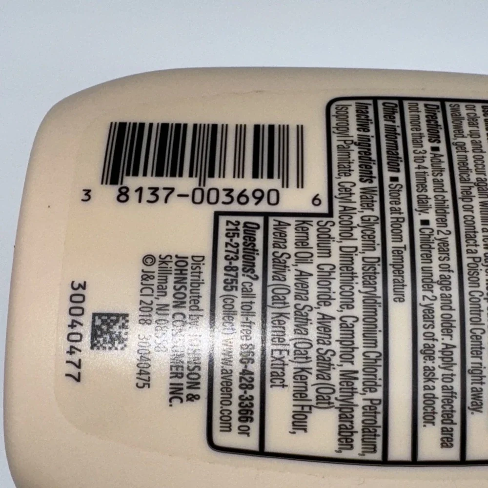 11 x Aveeno Active Naturals Anti-Itch Concentrated Lotion, 4 oz RARE Relief